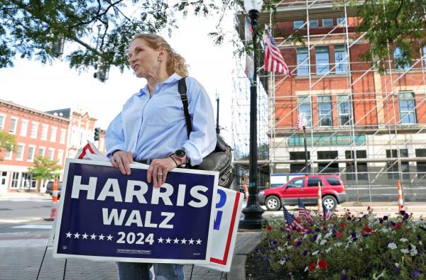 The Ohio sheriff took to social media to warn the public that anyone showing support for Vice President Kamala Harris's campaign could eventually house some extra guests.