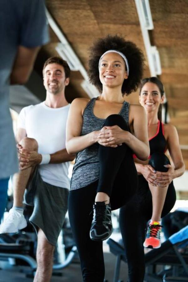 Try going at quieter times if you can – and get some gym clothes that you both feel good in and will make exercise feel easier Try going at quieter times if you can – and get some gym clothes that you both feel good in and will make exercise feel easier