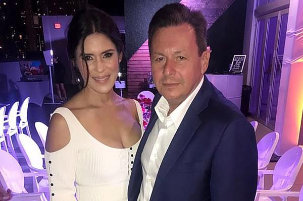 Tatiana Pino and Sergio Pino are pictured in a social media post.