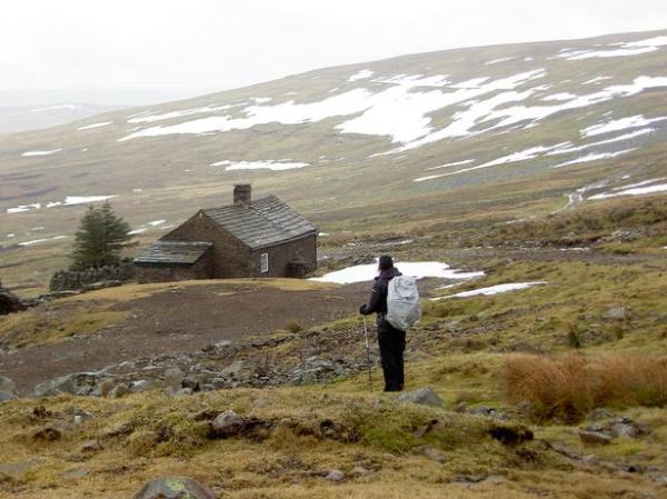 Scenery near Cross Fell, where Edward was planning on running